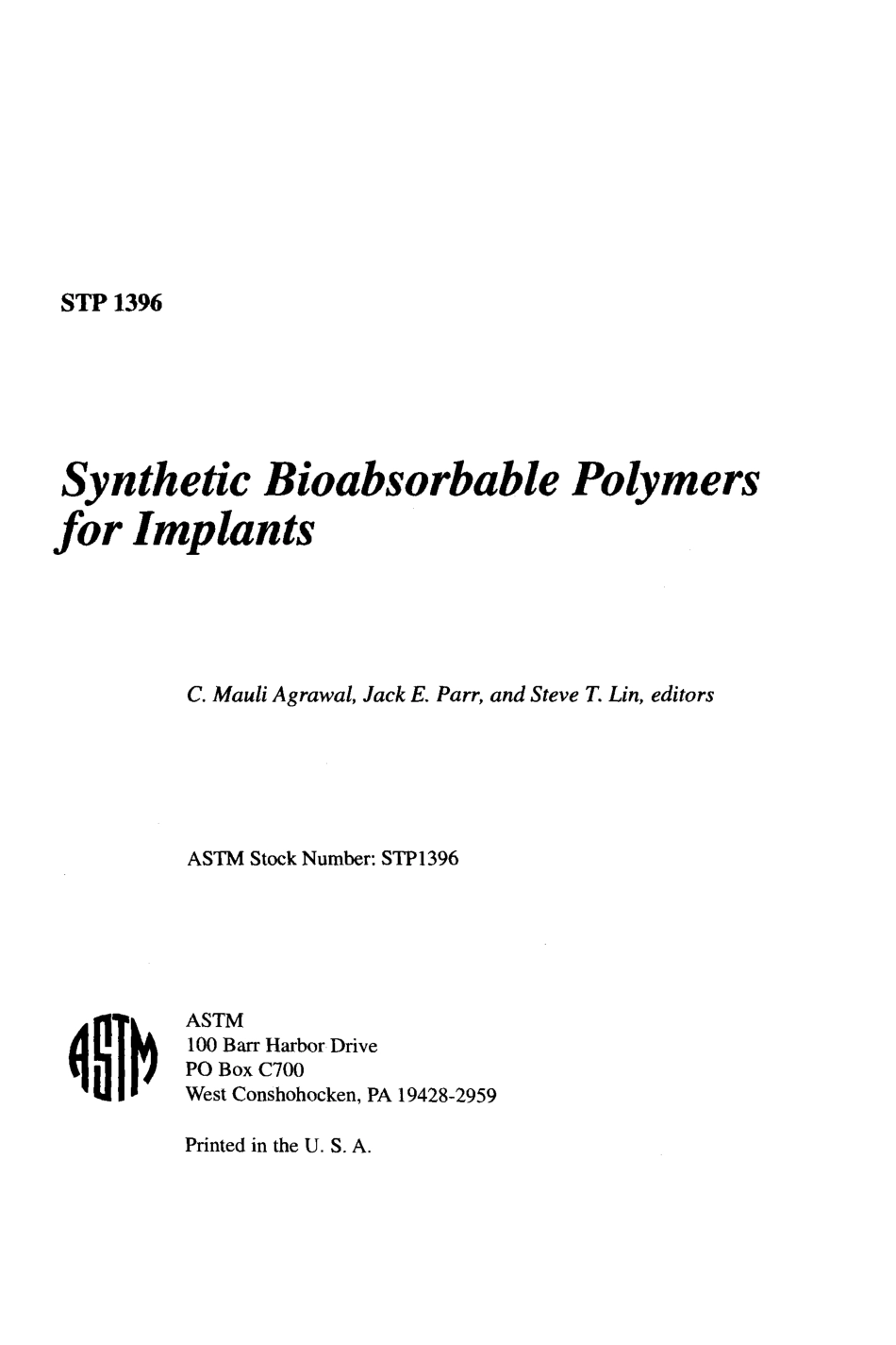 ASTM STP 1396-2000.pdf_第2页