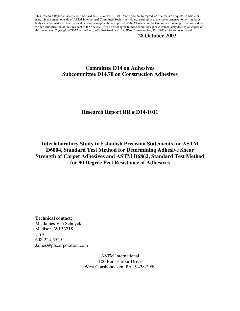 ASTM RR-D14-1011 2003.pdf_第1页