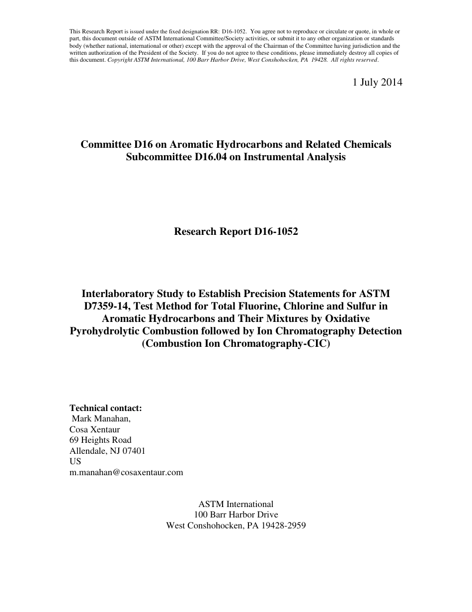 ASTM RR-D16-1052 2014.pdf_第1页