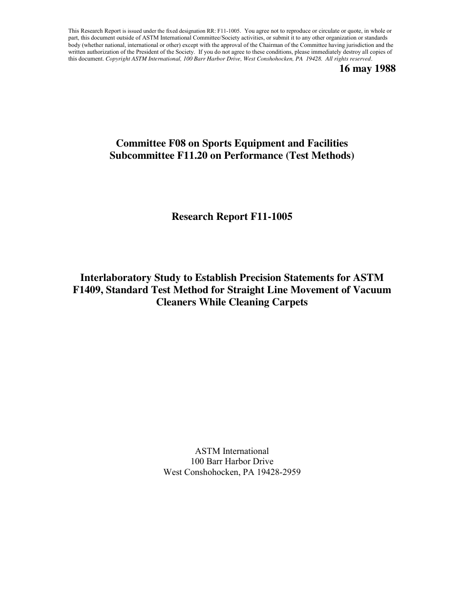 ASTM RR-F11-1005 1988.pdf_第1页