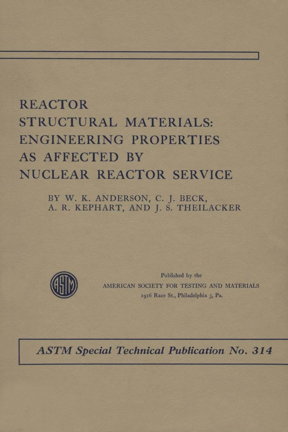 ASTM STP 314-1962.pdf_第1页