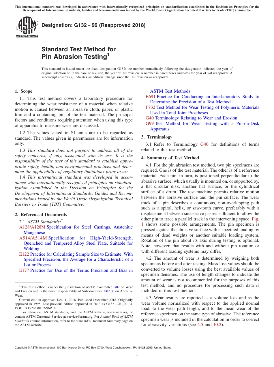 ASTM G132 - 96 (2018).pdf_第1页