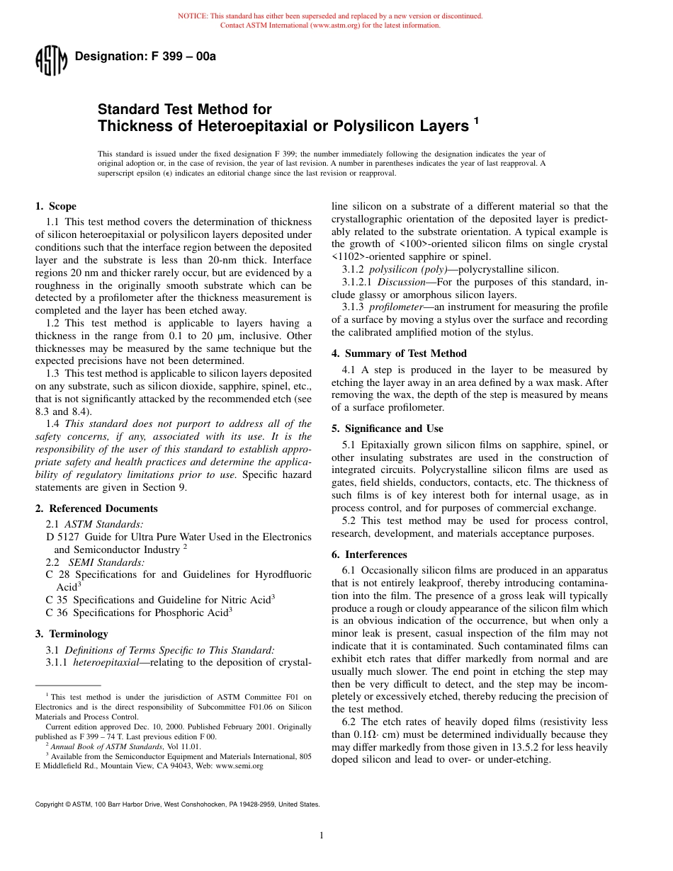 ASTM F399 - 00a.pdf_第1页