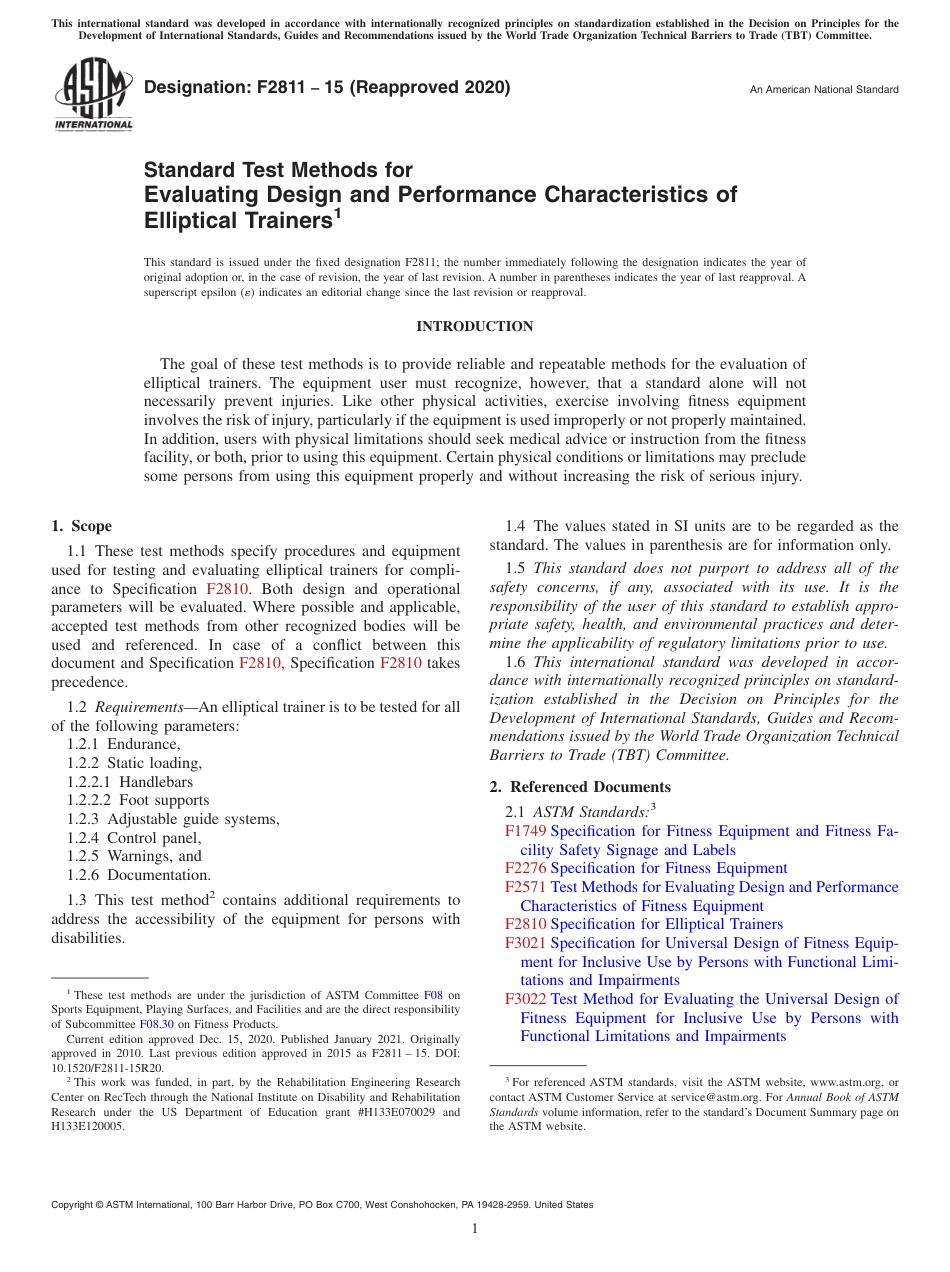 ASTM F2811 - 15 (2020).pdf_第1页