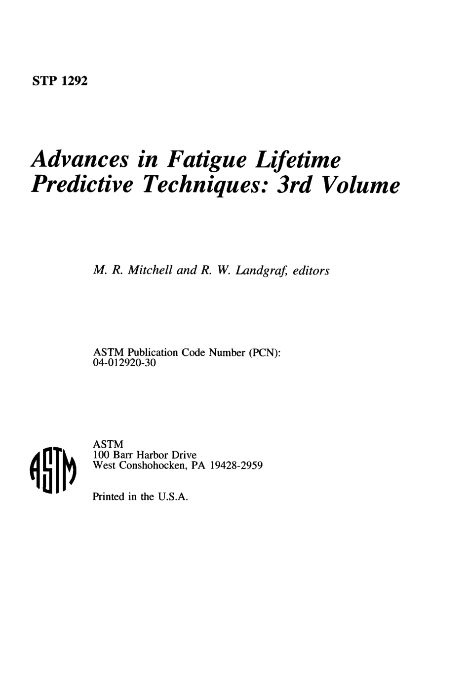 ASTM STP 1292-1996.pdf_第2页