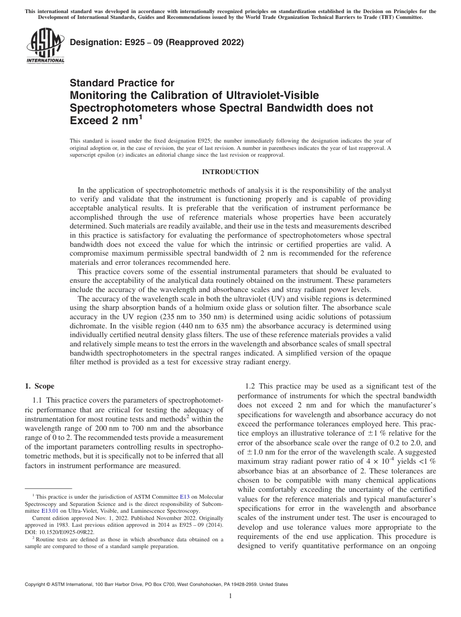 ASTM E925 - 09 (2022)(1).pdf_第1页