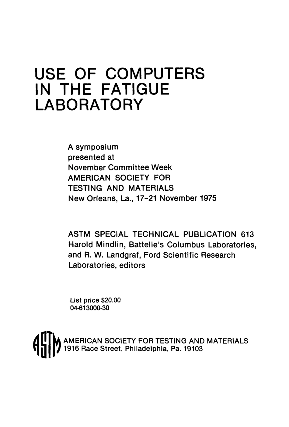 ASTM STP 613-1976.pdf_第2页