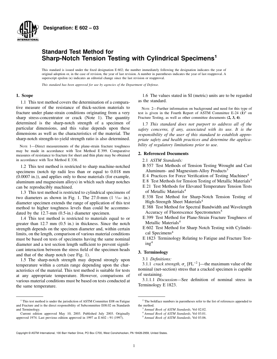 ASTM E602 - 03(1).pdf_第1页