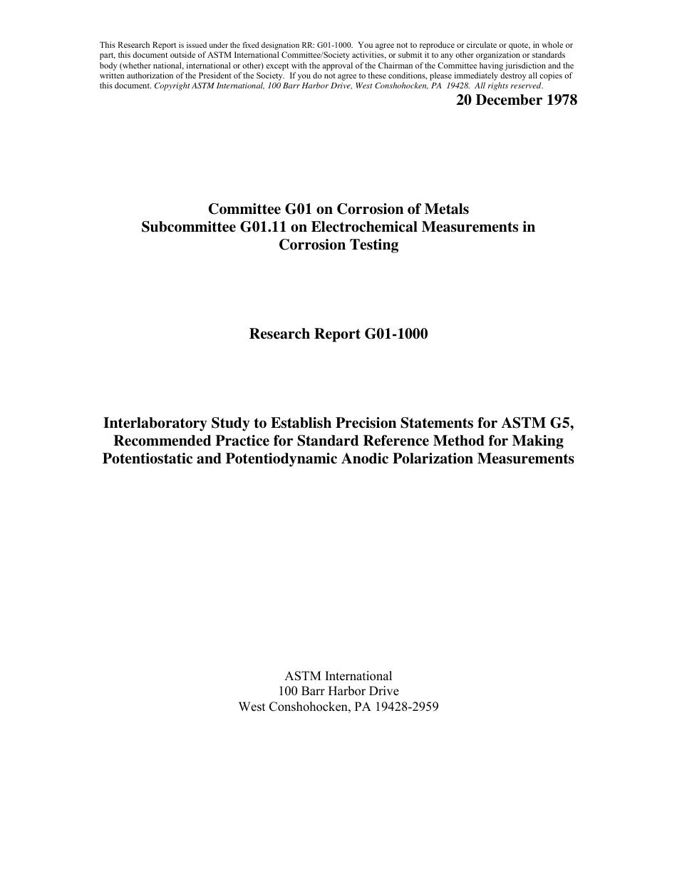 ASTM RR-G01-1000 1978.pdf_第1页