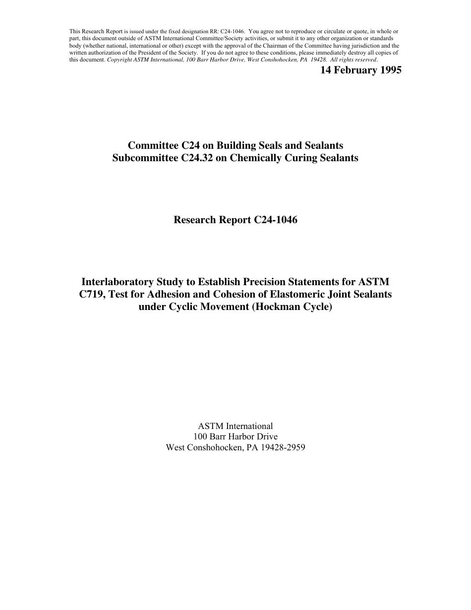 ASTM RR-C24-1046 1995.pdf_第1页