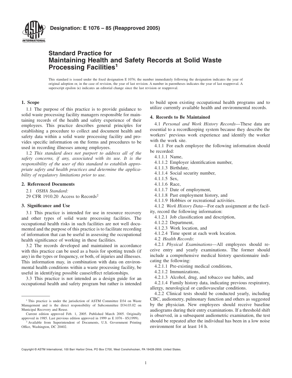 ASTM E1076 - 85 (2005).pdf_第1页