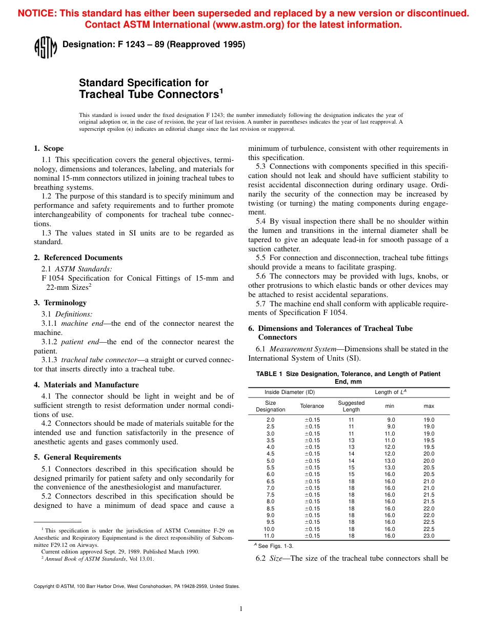 ASTM F1243 - 89 (1995).pdf_第1页