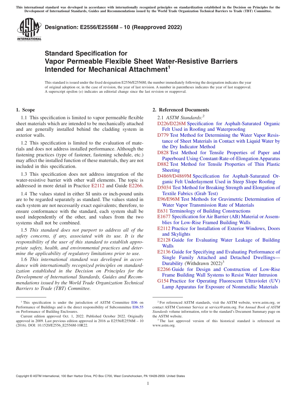 ASTM E2556 - E 2556M - 10 (2022).pdf_第1页