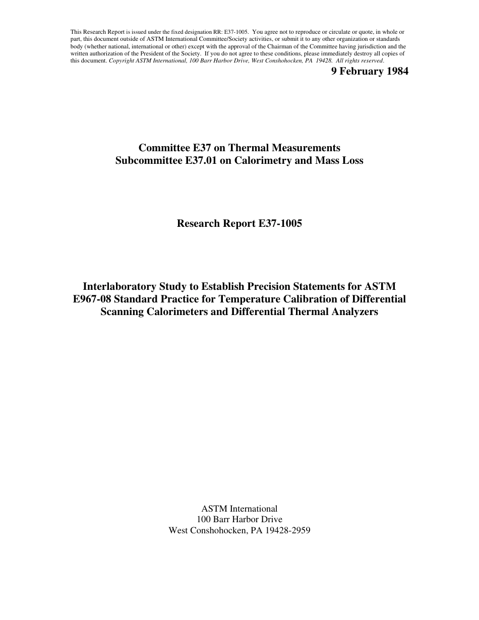 ASTM RR-E37-1005 1984.pdf_第1页