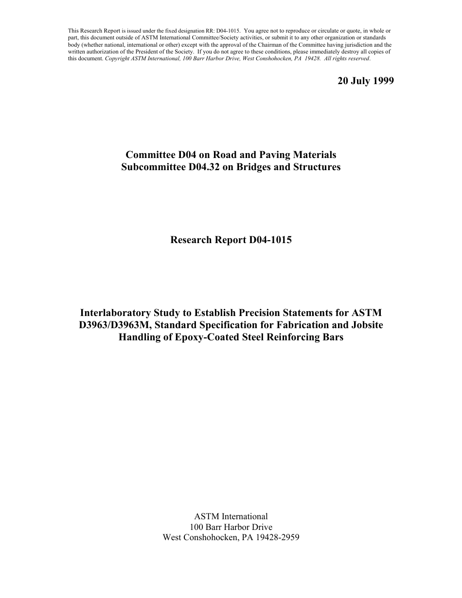 ASTM RR-D04-1015 1999.pdf_第1页
