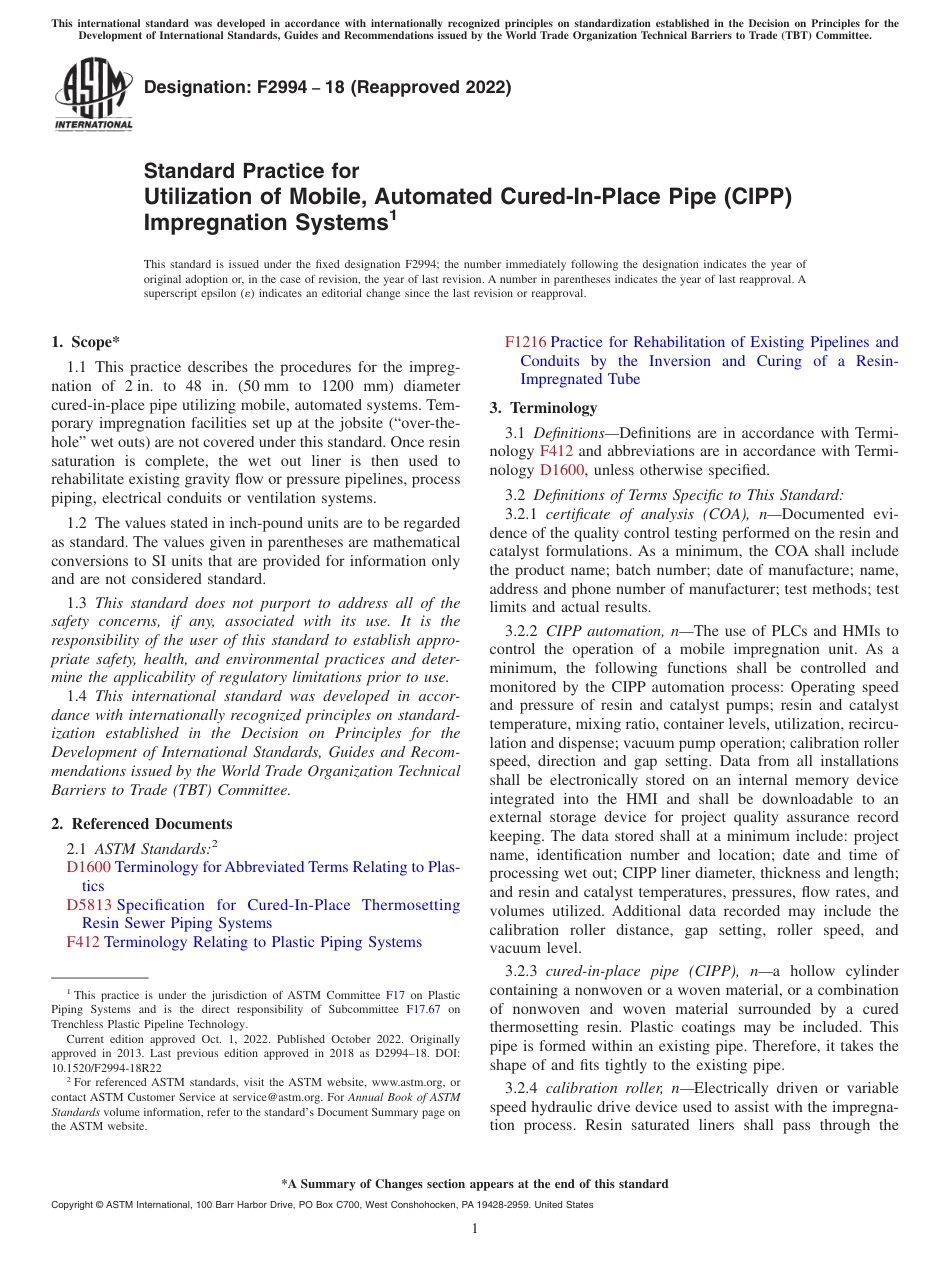 ASTM F2994 - 18 (2022).pdf_第1页