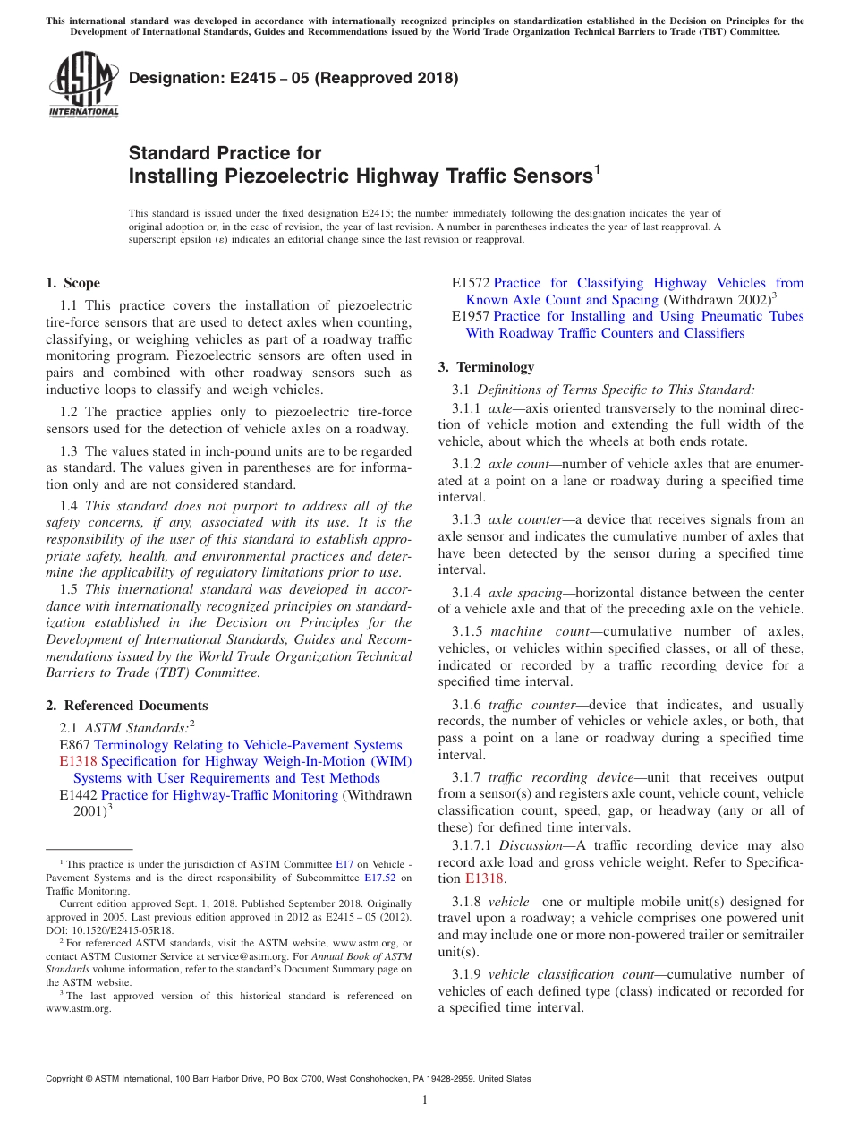 ASTM E2415 - 05 (2018).pdf_第1页