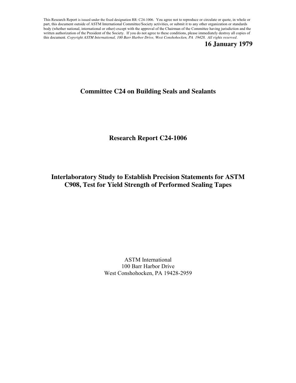 ASTM RR-C24-1006 1979.pdf_第1页