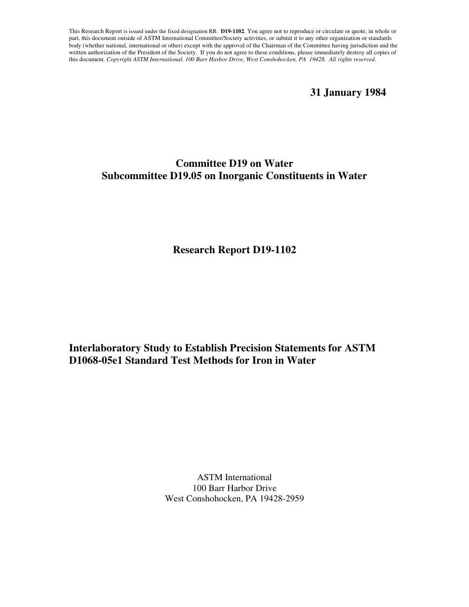 ASTM RR-D19-1102 1984.pdf_第1页