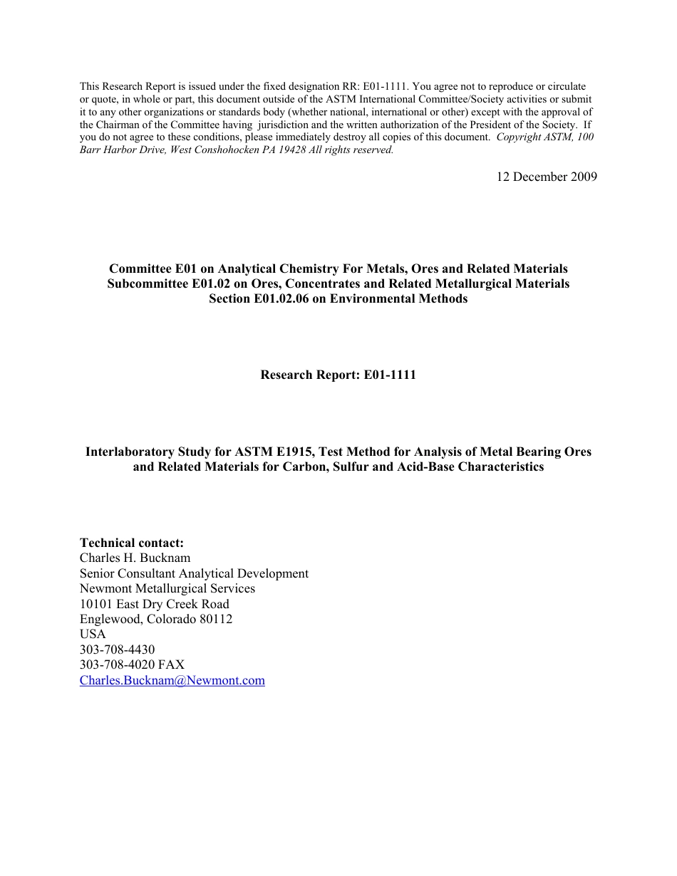 ASTM RR-E01-1111 2009.pdf_第1页