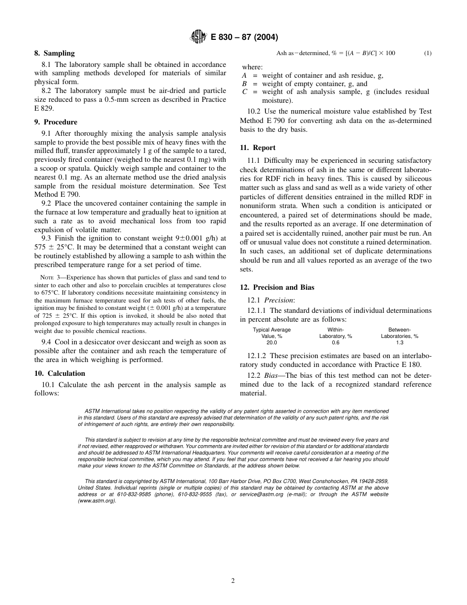 ASTM E830 - 87 (2004)(1).pdf_第2页