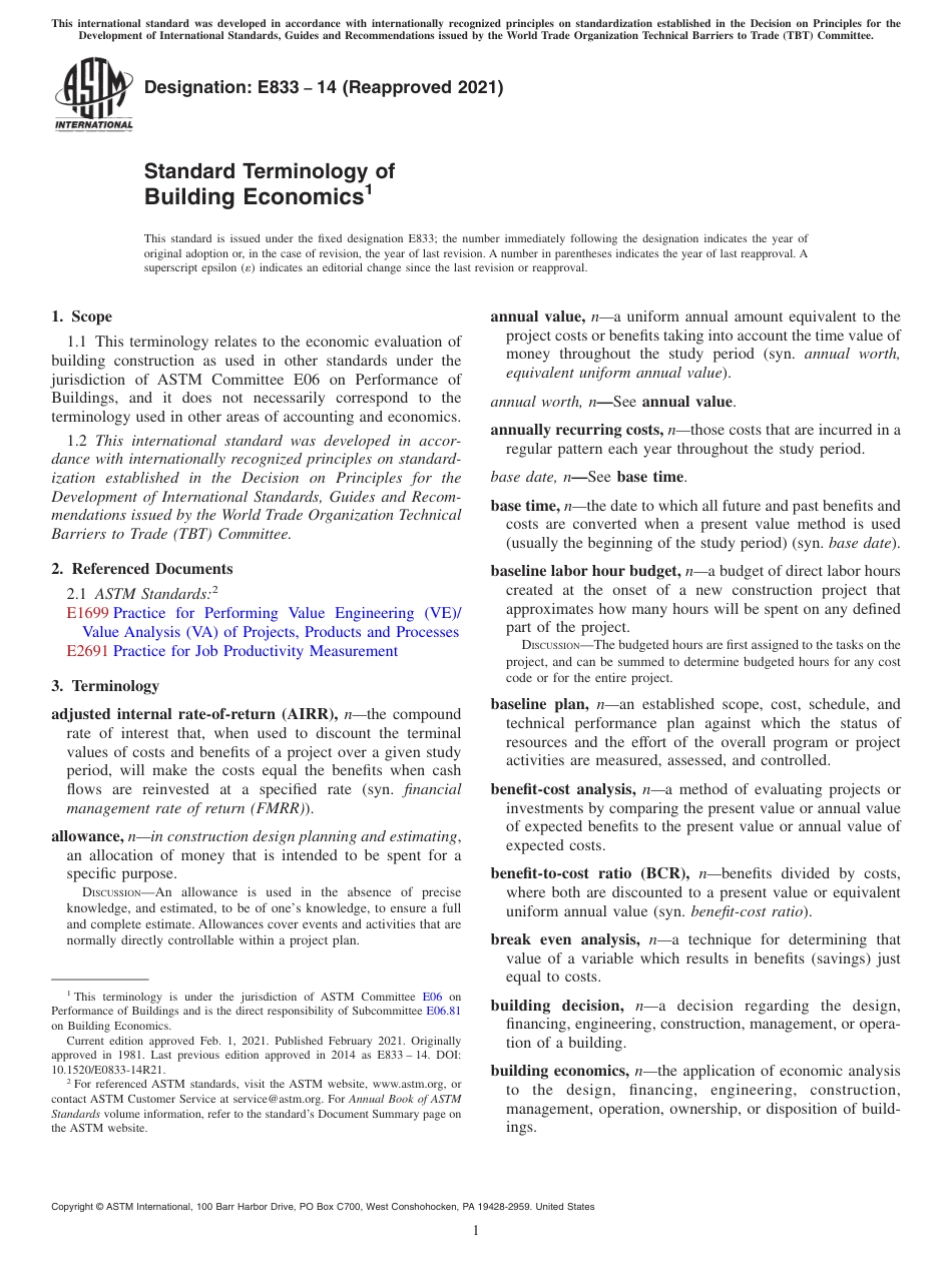 ASTM E833 - 14 (2021).pdf_第1页