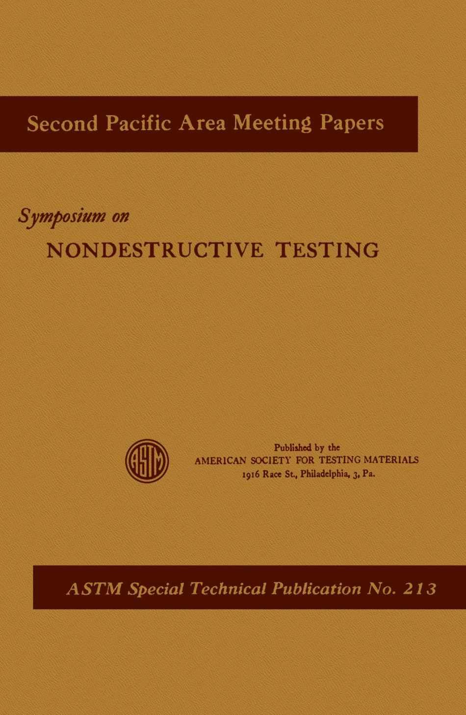 ASTM STP 213-1957.pdf_第1页