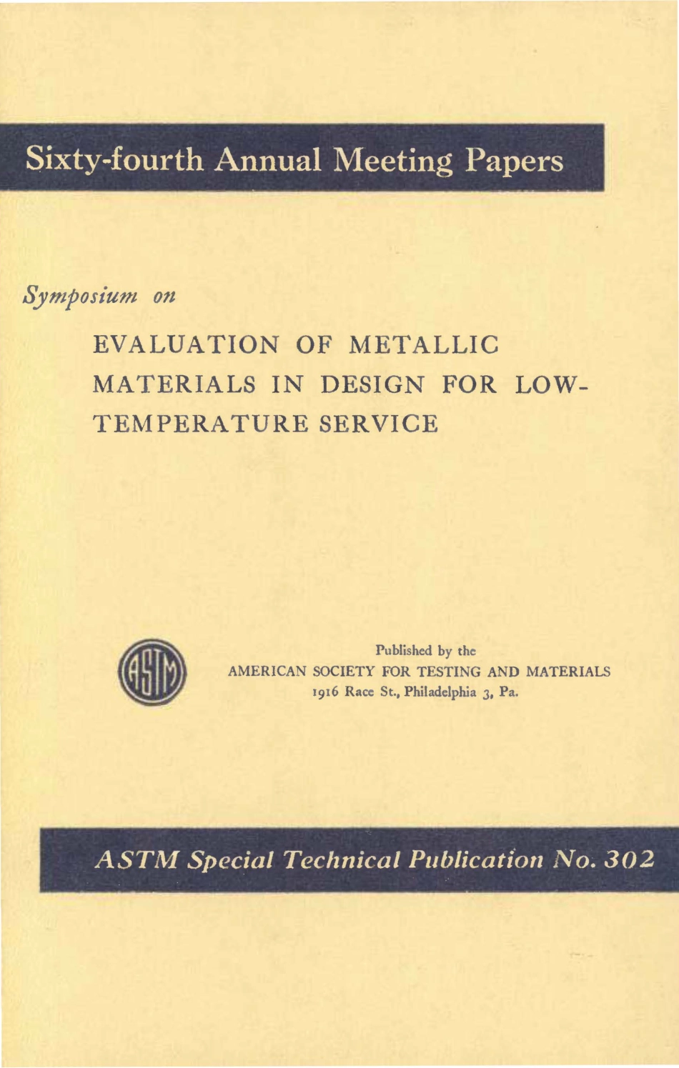 ASTM STP 302-1962.pdf_第1页