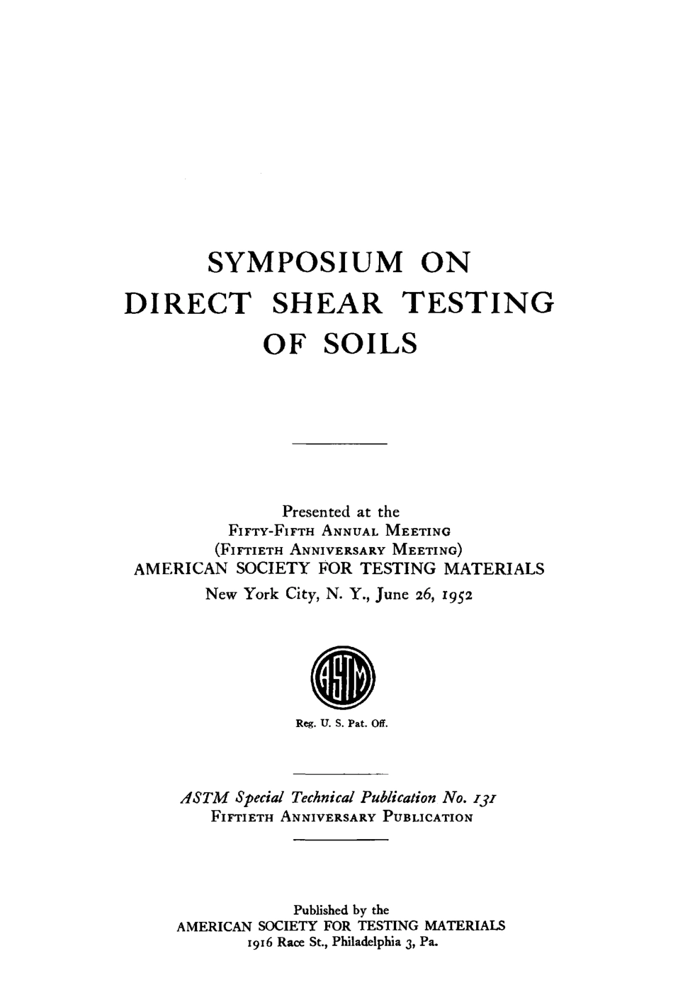 ASTM STP 131-1953.pdf_第1页
