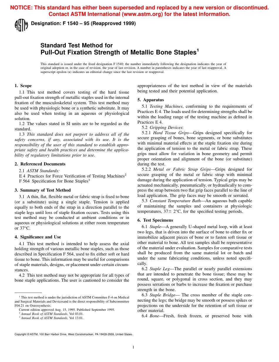 ASTM F1540 - 95 (1999).pdf_第1页