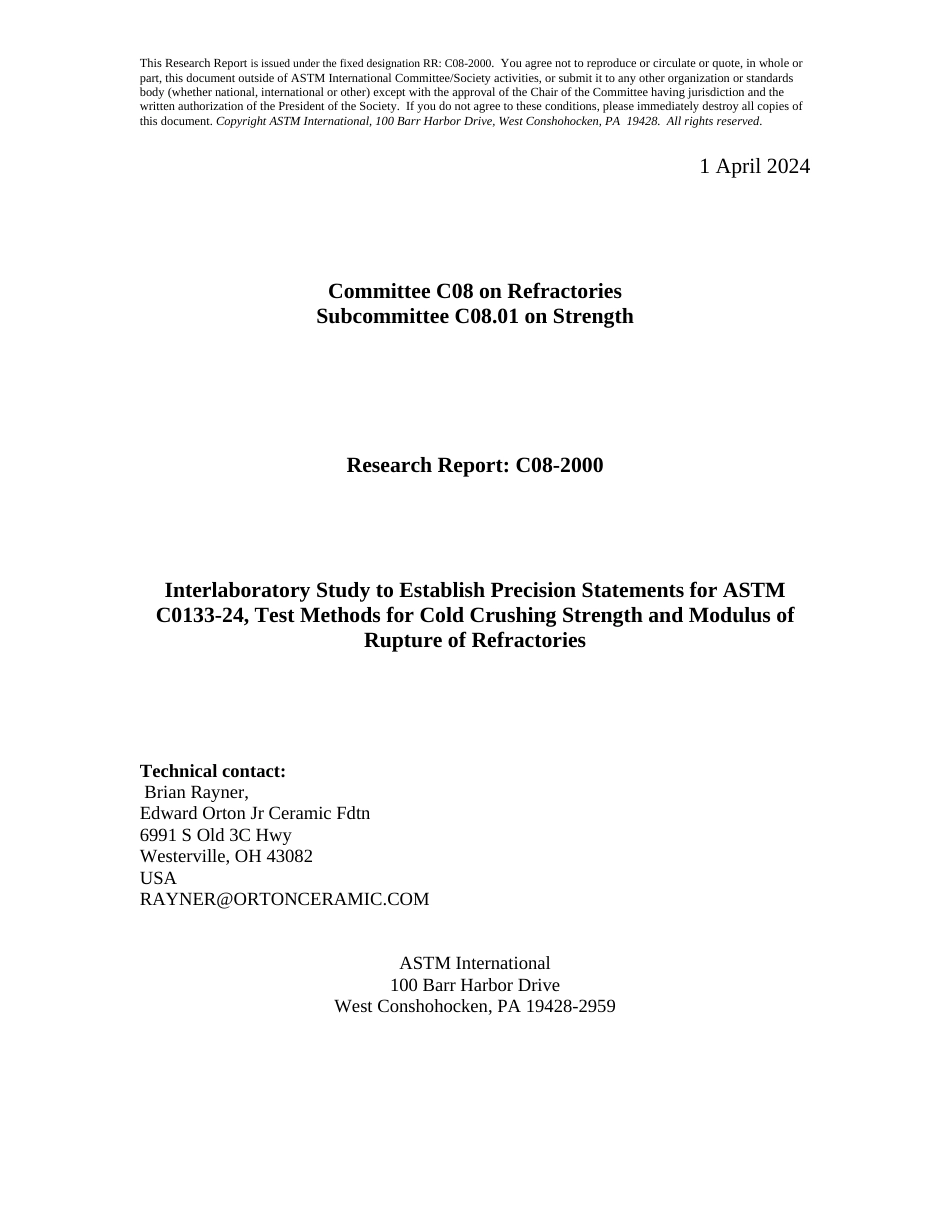 ASTM RR-C08-2000 2024.pdf_第1页