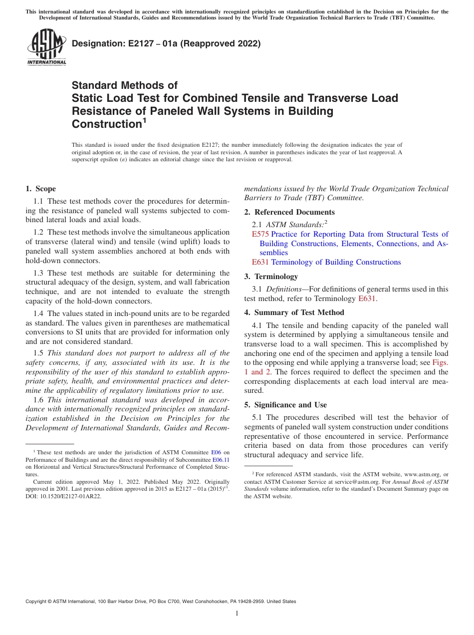 ASTM E2127 - 01a (2022).pdf_第1页