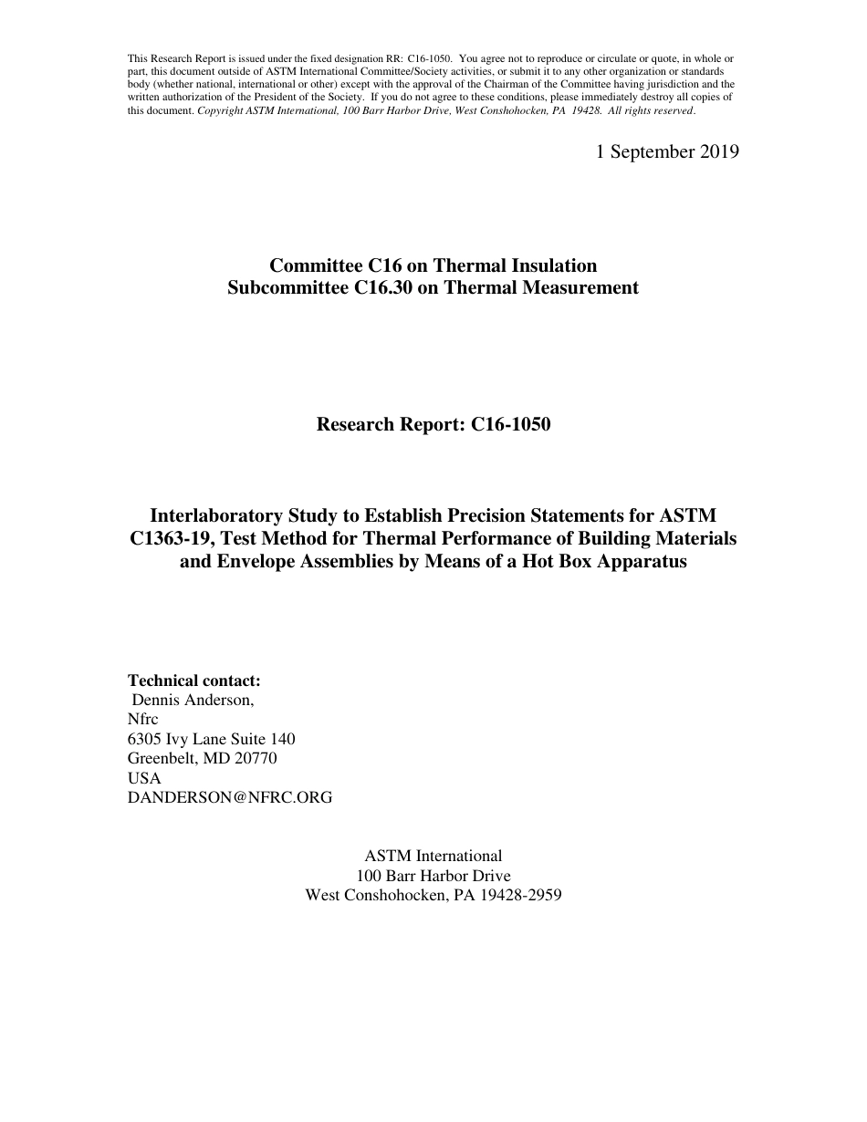 ASTM RR-C16-1050 2019.pdf_第1页