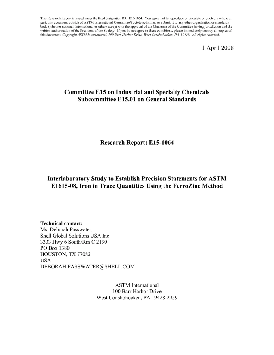 ASTM RR-E15-1064 2008.pdf_第1页