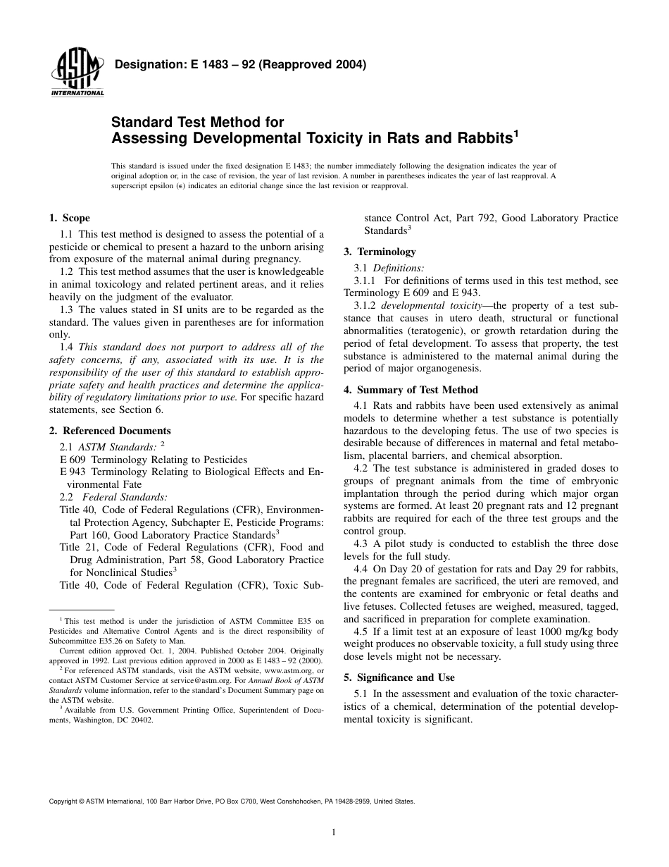 ASTM E1483 - 92 (2004).pdf_第1页