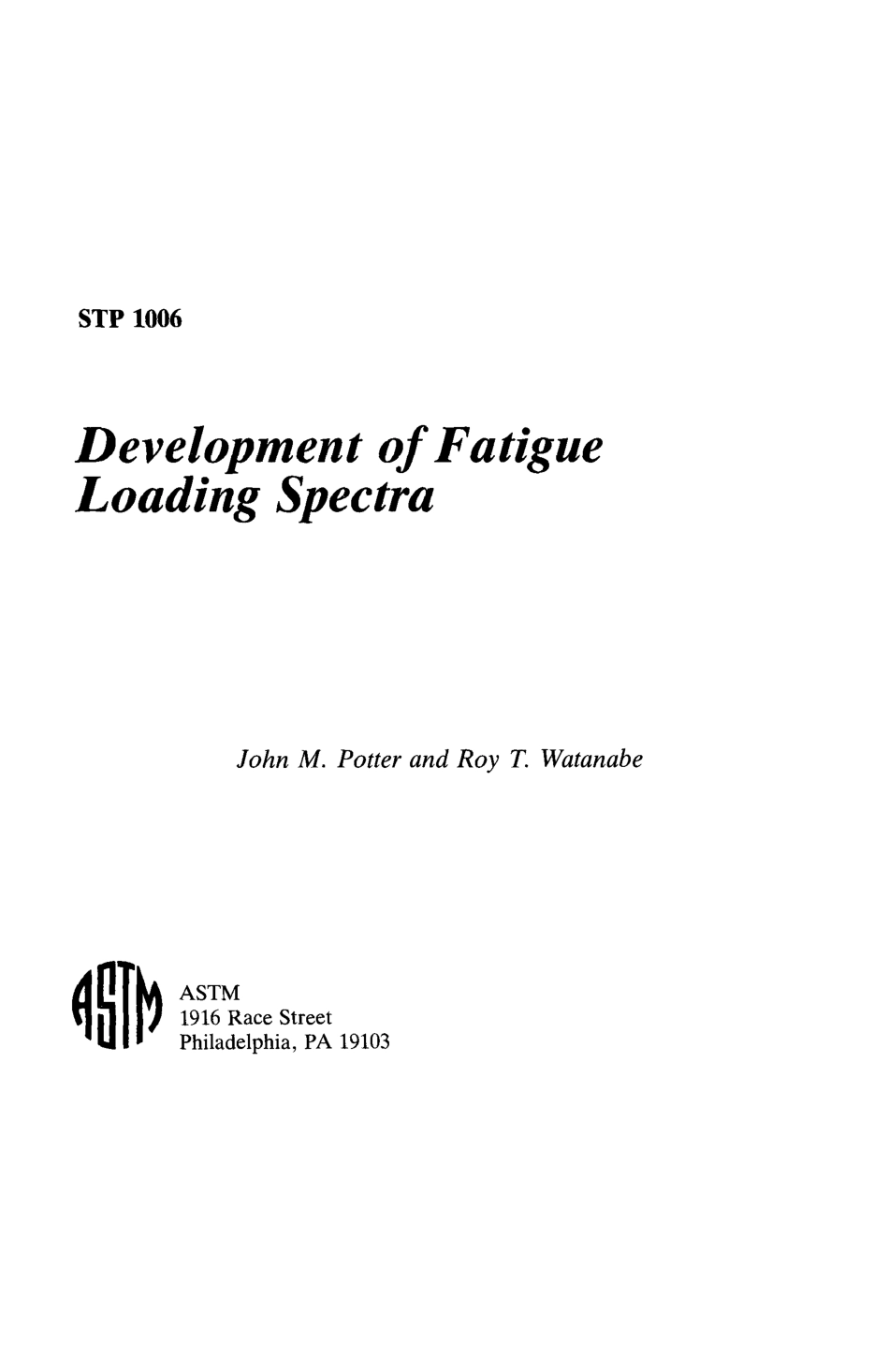 ASTM STP 1006-1989.pdf_第2页