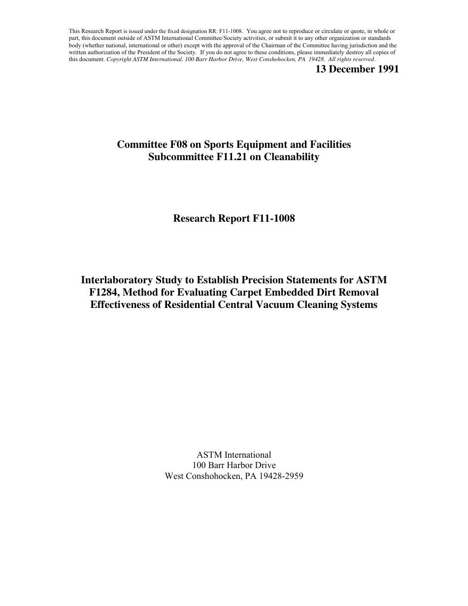 ASTM RR-F11-1008 1991.pdf_第1页