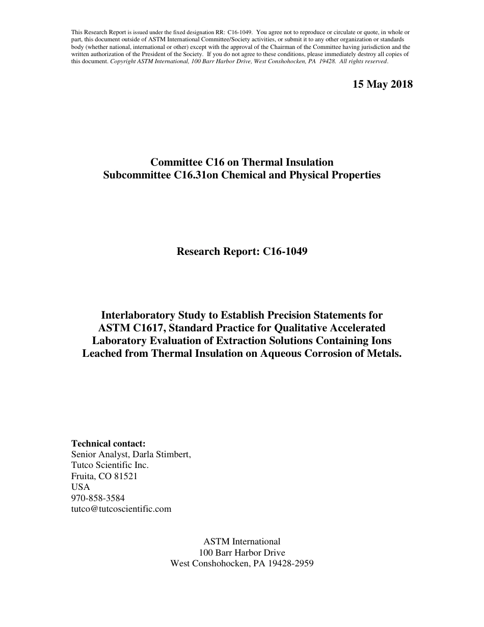 ASTM RR-C16-1049 2018.pdf_第1页