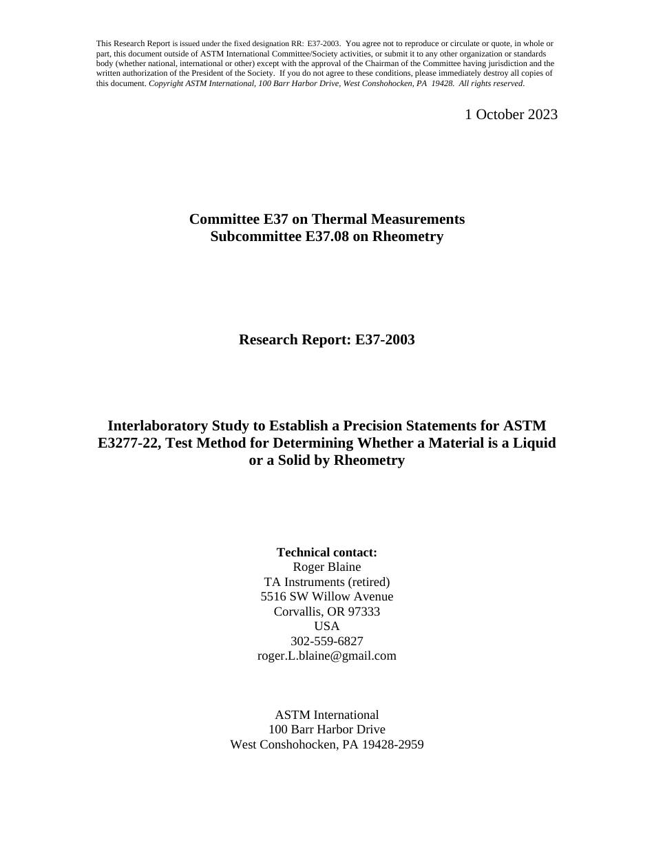 ASTM RR-E37-2003 2023.pdf_第1页