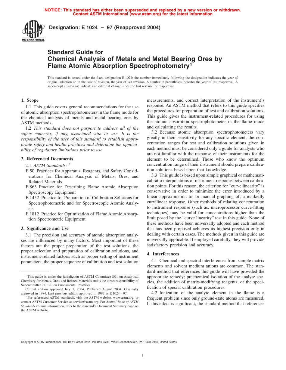 ASTM E1024 - 97 (2004).pdf_第1页