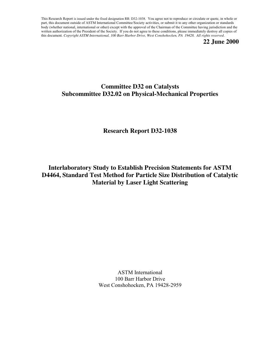 ASTM RR-D32-1038 2000.pdf_第1页