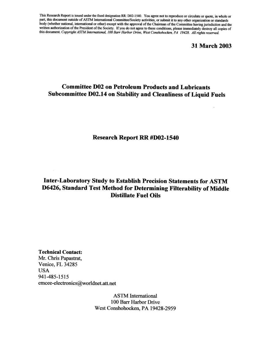 ASTM RR-D02-1540 2003.pdf_第1页