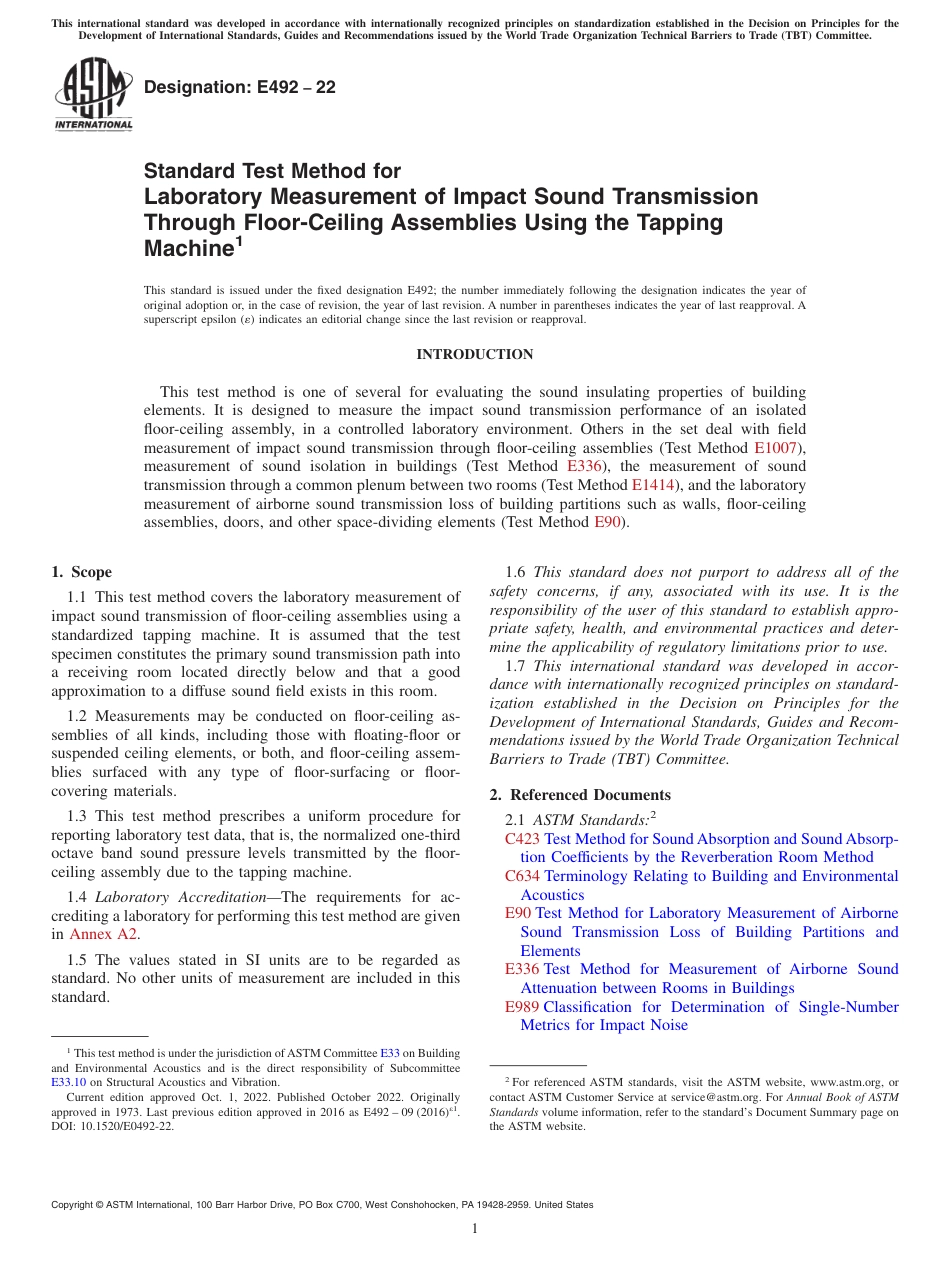 ASTM E492 - 22.pdf_第1页