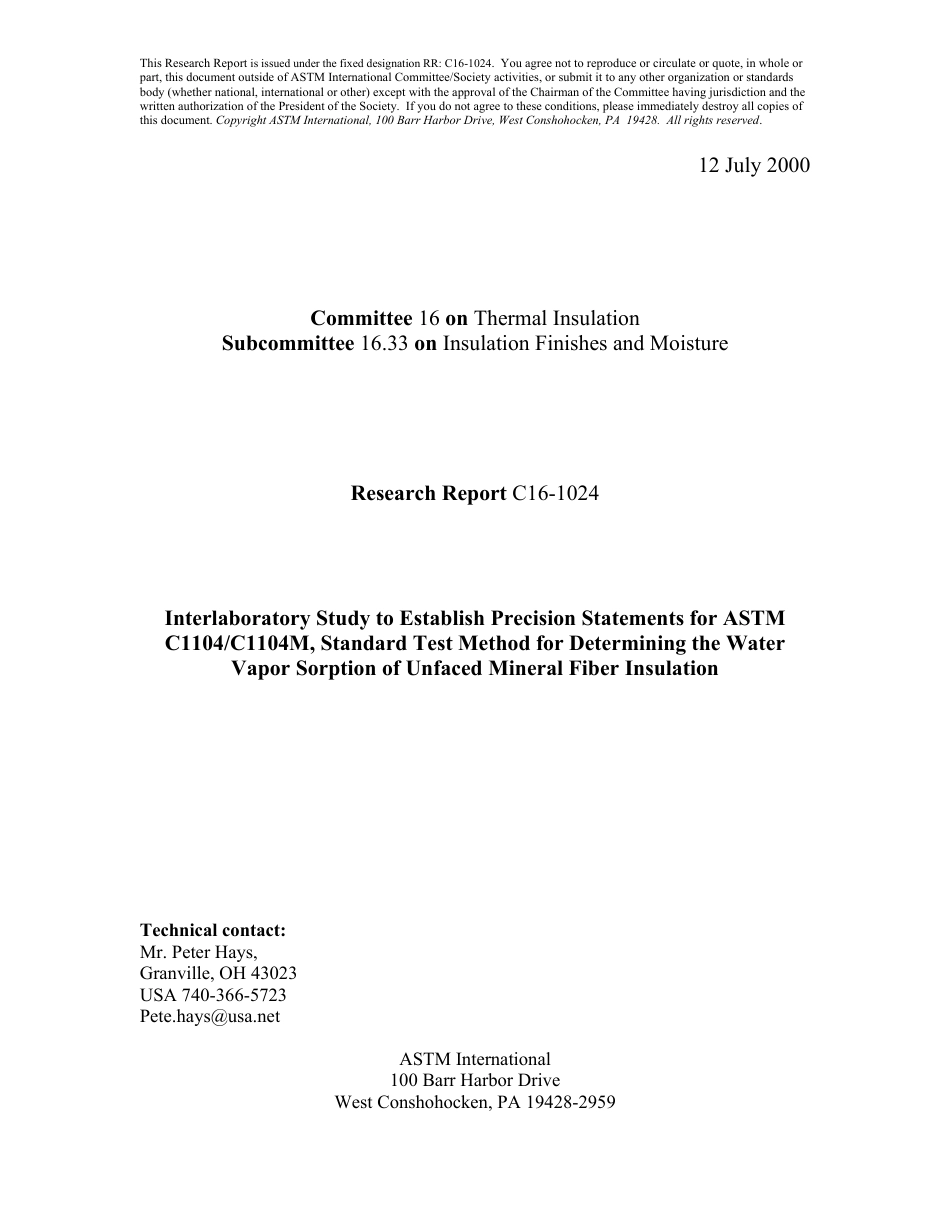 ASTM RR-C16-1024 2000.pdf_第1页