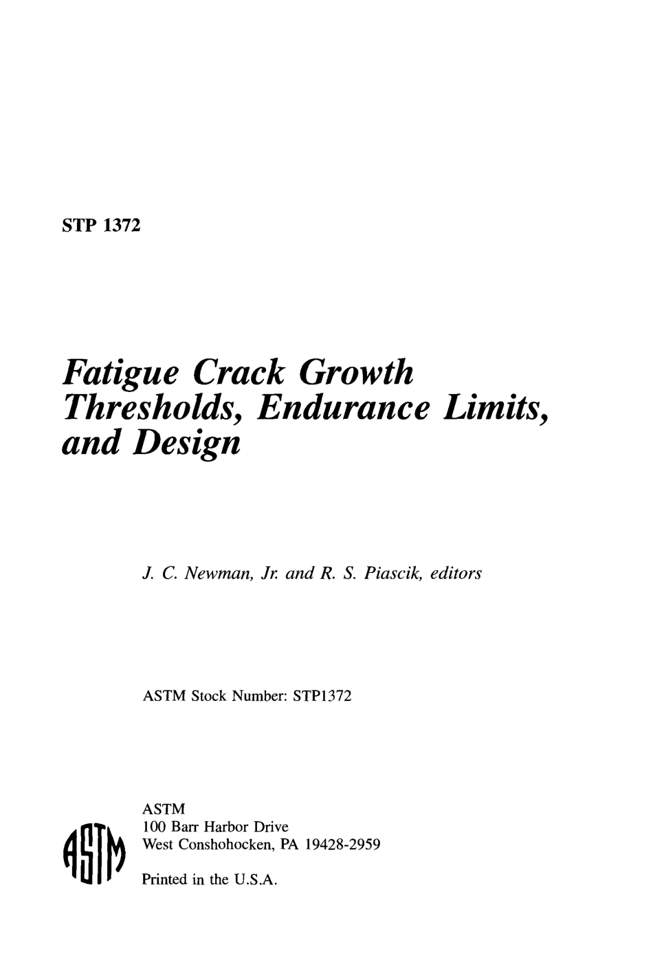 ASTM STP 1372-2000.pdf_第2页