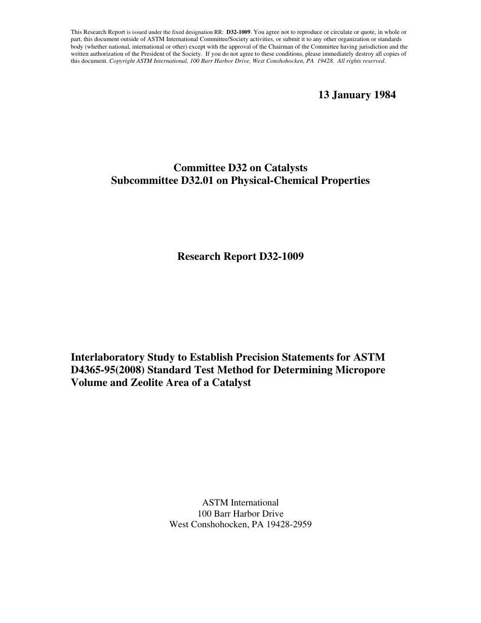 ASTM RR-D32-1009 1984.pdf_第1页