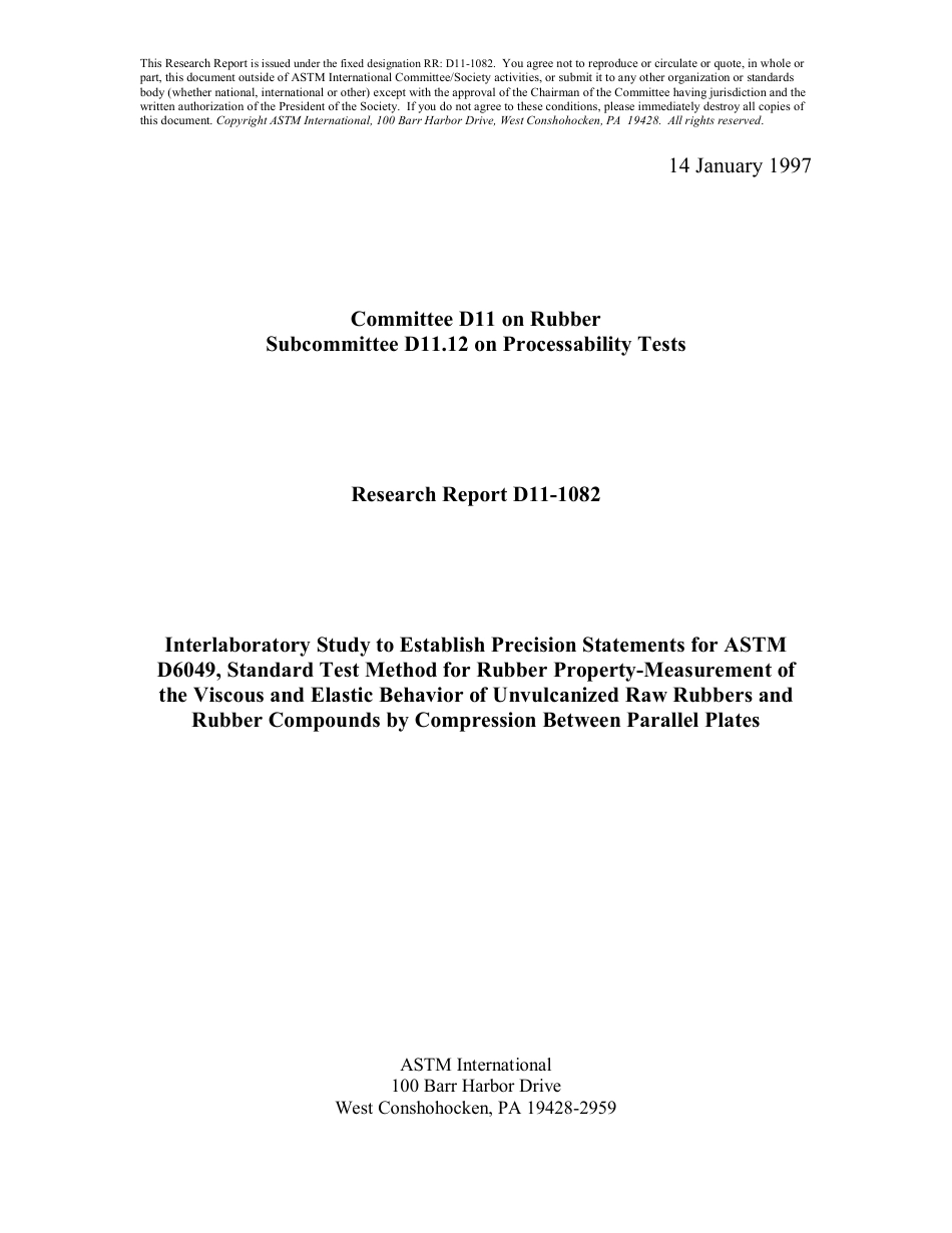 ASTM RR-D11-1082 1997.pdf_第1页