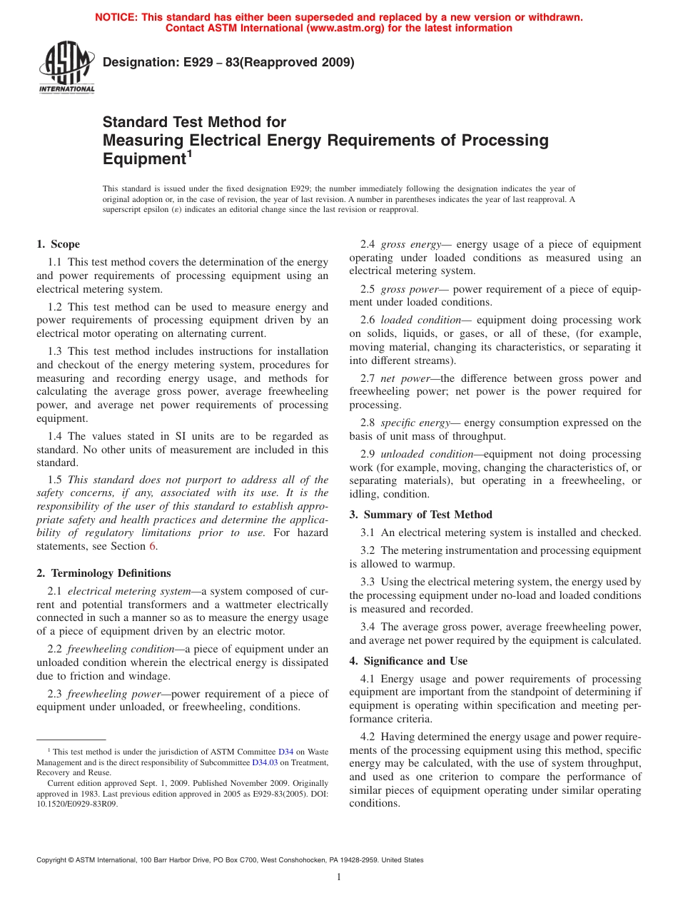 ASTM E929 - 83 (2009)(1).pdf_第1页