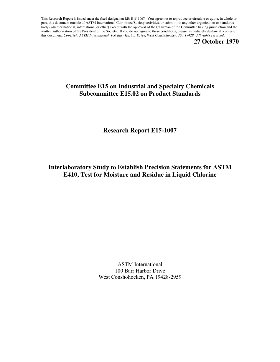 ASTM RR-E15-1007 1970.pdf_第1页