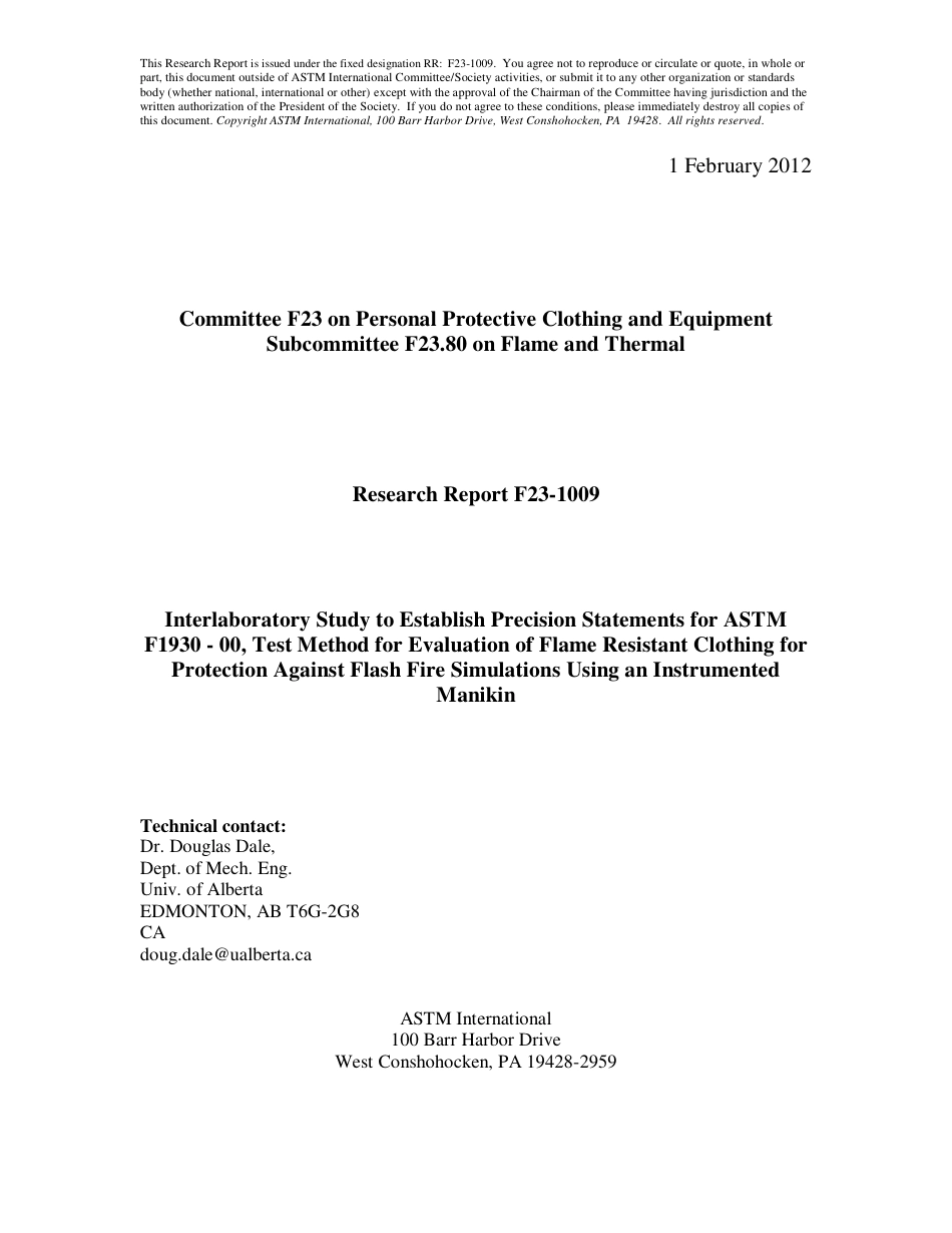 ASTM RR-F23-1009 2012.pdf_第1页
